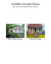 11x14 Faux Framed Print Panel