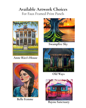 11x14 Faux Framed Print Panel
