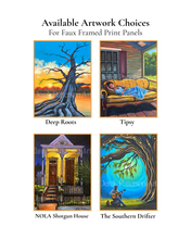 11x14 Faux Framed Print Panel